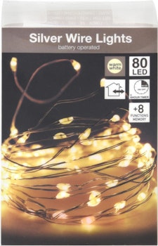 Lyslenke. 40 led  195 cm