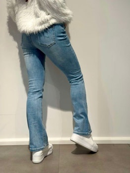 Pepper Jeans Flare High Waist medium Vask