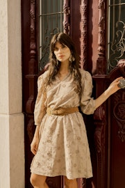 Olivia Dress  lys brun