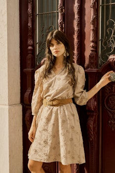 Olivia Dress  lys brun