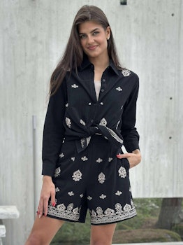 Ylva bluse  broderier