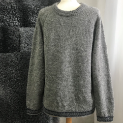 Herrtröja med raglanärm
