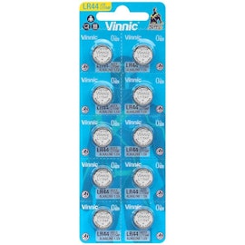 LR44 batteri Vinnic AG13 / L1154, 10-pack