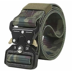 Survival Camo Tactical Bälte, 131 cm