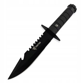 Taktisk jakt/överlevnadskniv  "rambo" 28cm