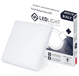 LED Takplafond Varmvit 18W