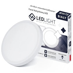 LED Takplafond Varmvit 24W