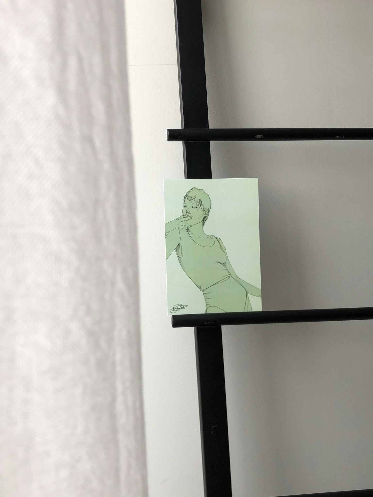 Woman in Green