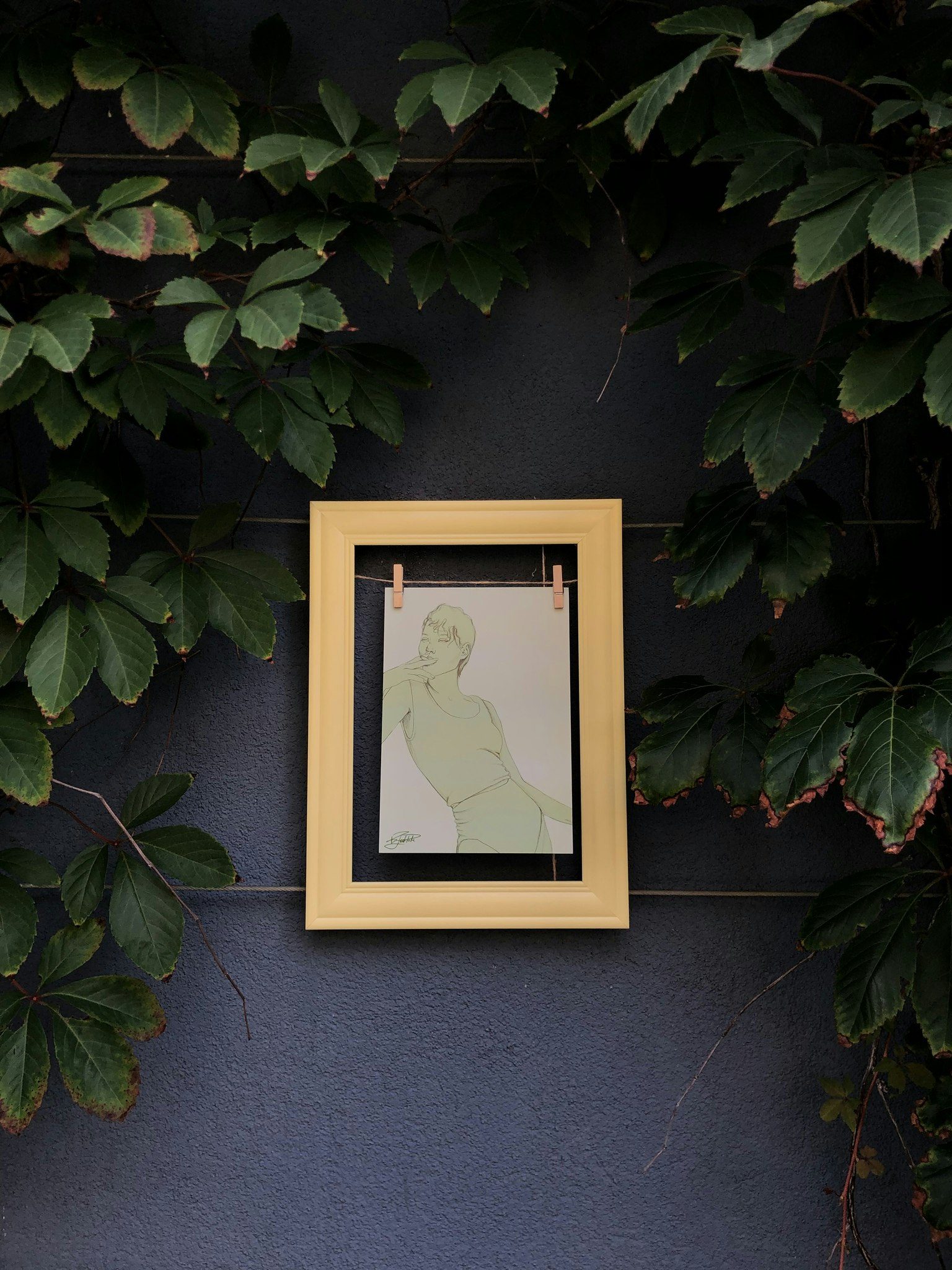 Woman in Green