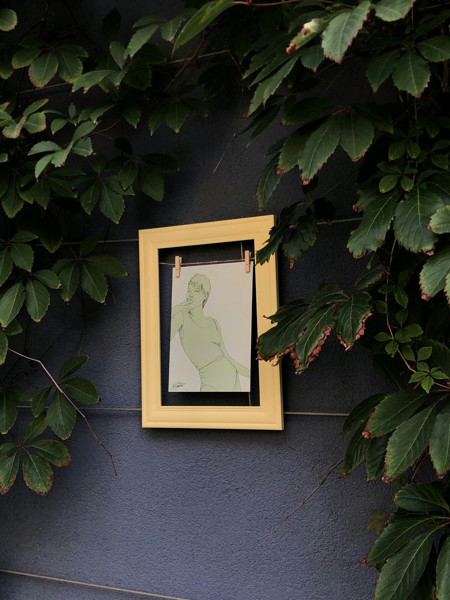 Woman in Green