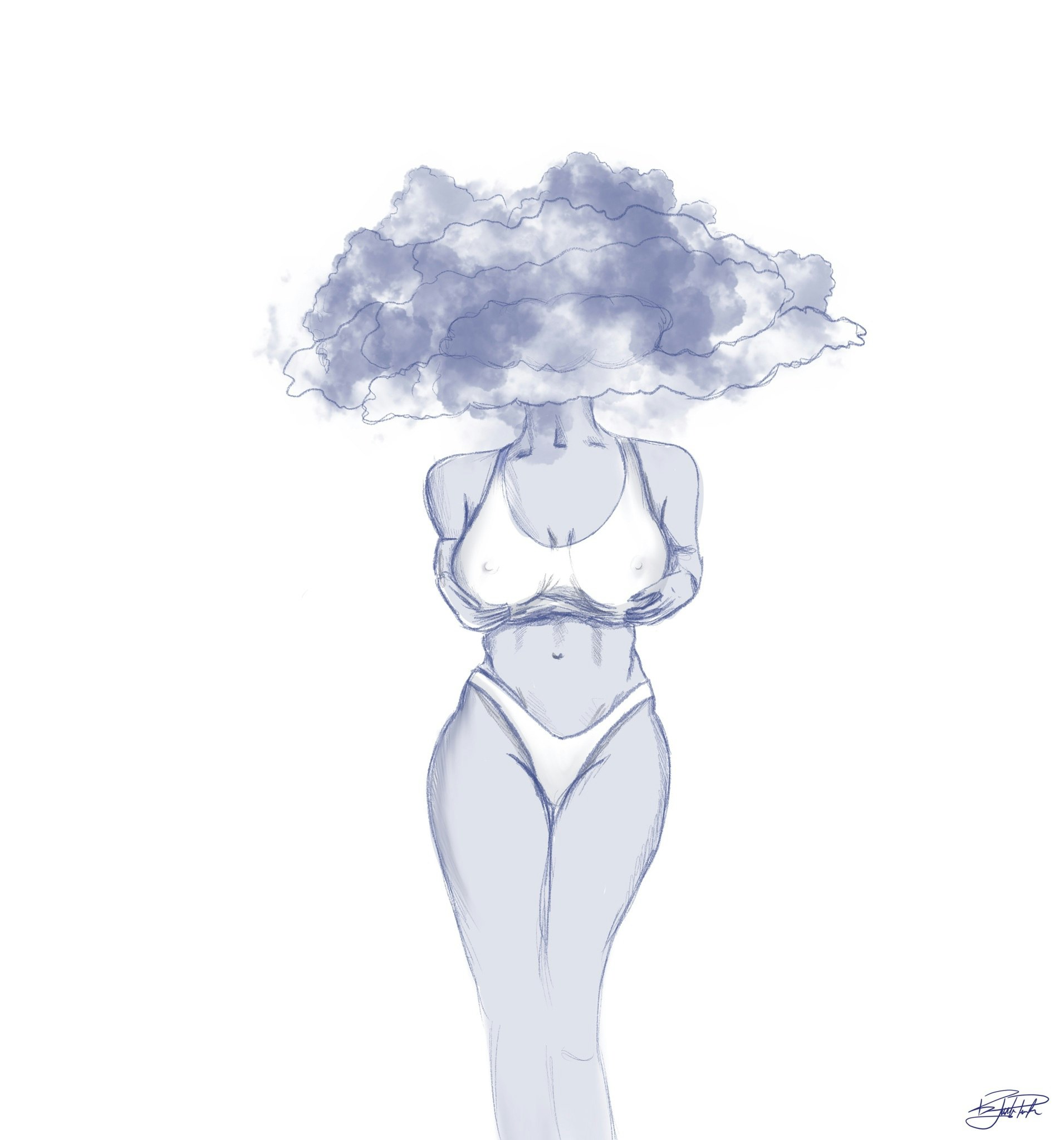 Stormy clouds