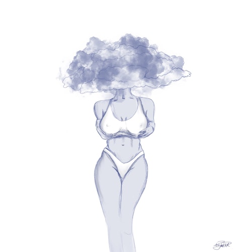 Stormy clouds
