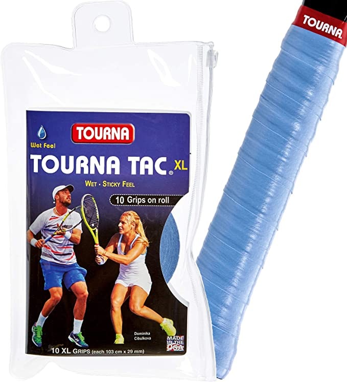 Tourna Tac 10-pack bästa grepplindan padel tennis pickleball joola Diadem Gamma