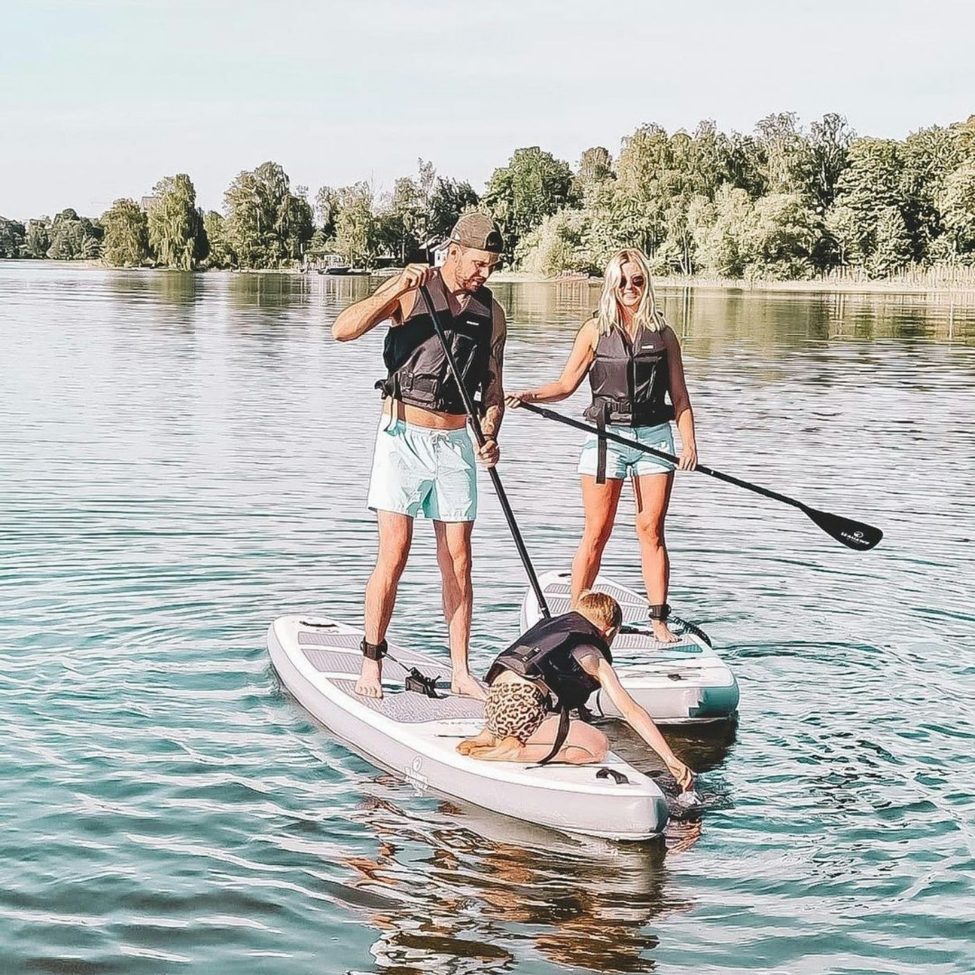 Seahawk Waves (Korall) - SUP 10.8  - Uppblåsbar - Paketerbjudande