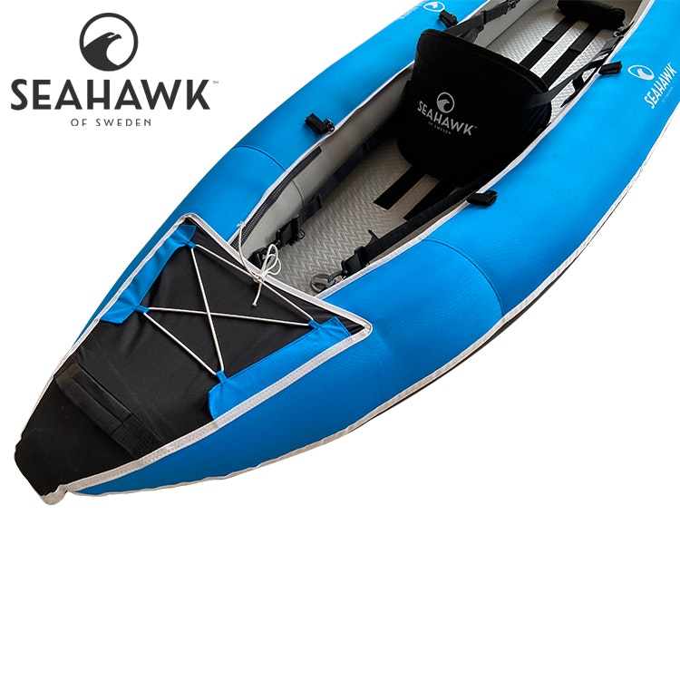 Seahawk Aero K1 - Uppblåsbar Kajak 1 person - Paket