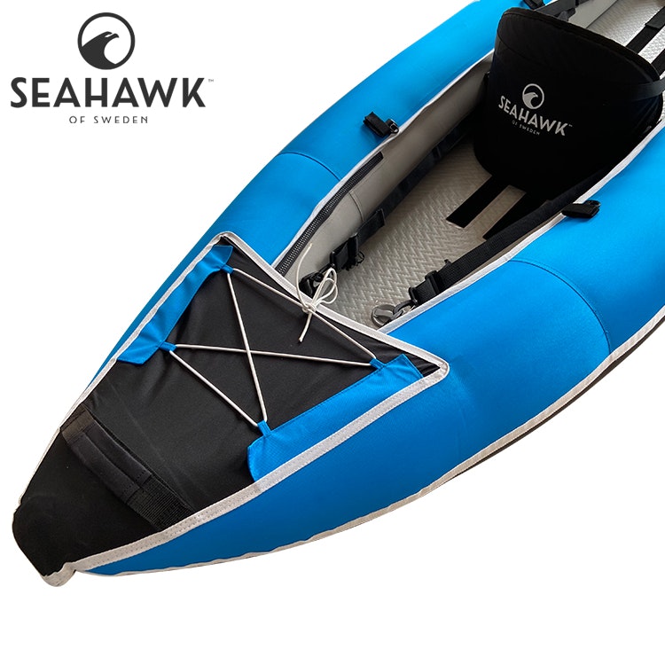 Seahawk Aero K1 - Uppblåsbar Kajak 1 person - Paket