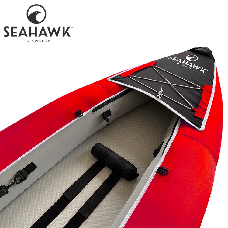 Seahawk Aero K1 - Uppblåsbar Kajak 1 person - Paket