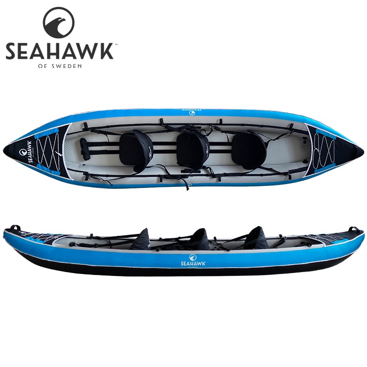 Seahawk Aero K2/K3 Uppblåsbar familjekajak - Paket | SöderKajak