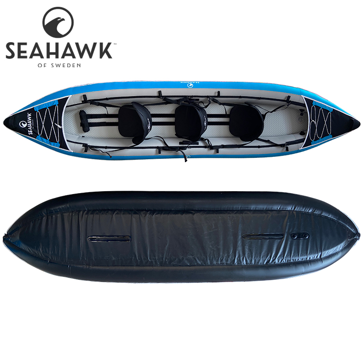 Seahawk Aero K2/K3 - Uppblåsbar familjekajak 2-3 personer