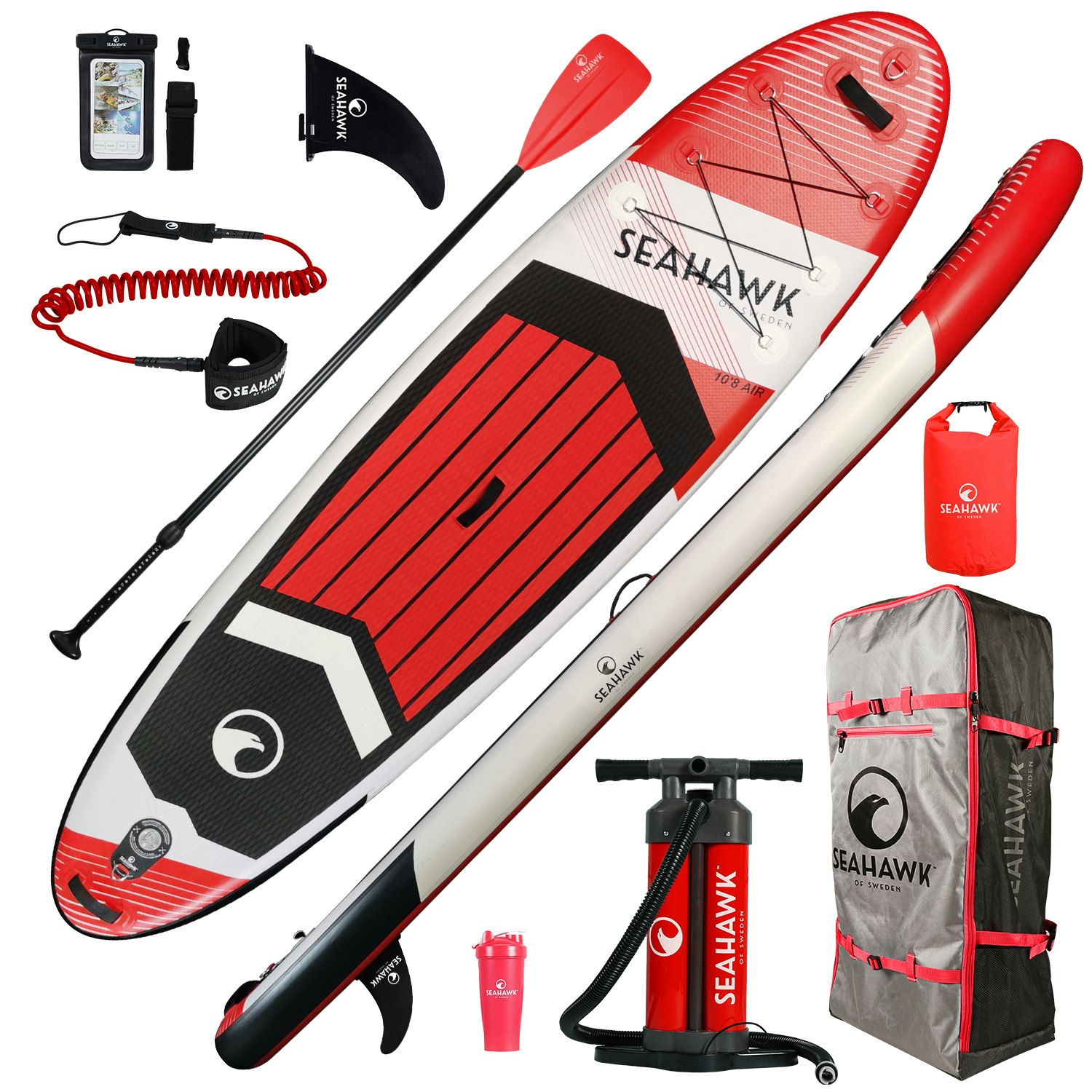 Seahawk Red - SUP 10.8 - Uppblåsbar - Paketerbjudande