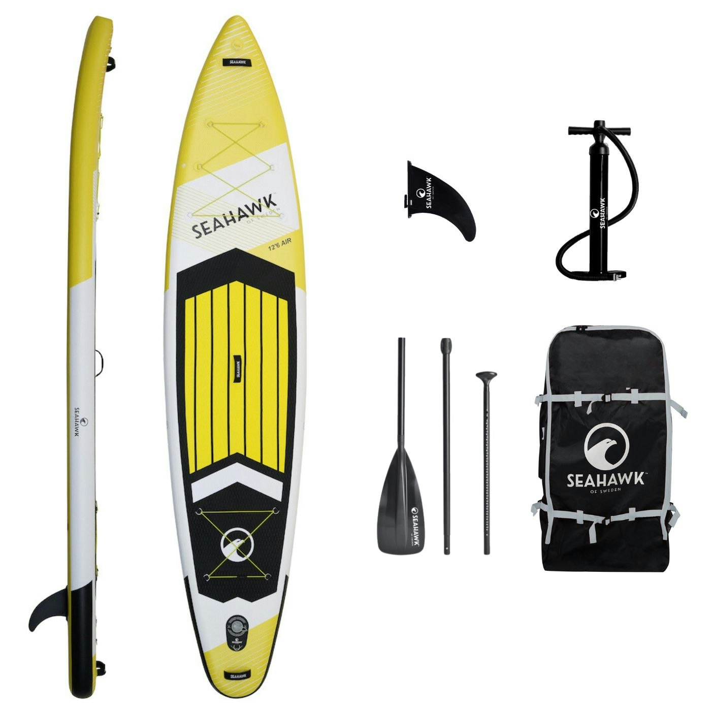 Seahawk Yellow - SUP 12.6 - Uppblåsbar