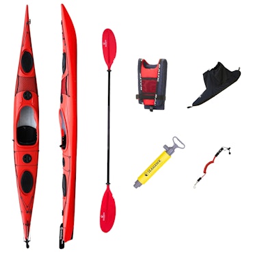 Singelkajak - Seahawk Expedition K1 LV/HV - Paket