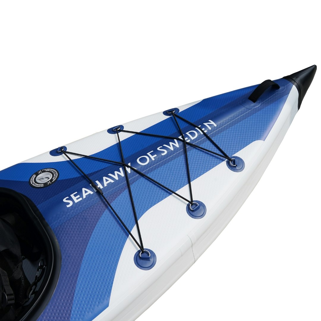 Seahawk Aero K1 - Uppblåsbar Kajak 1 person - Paket