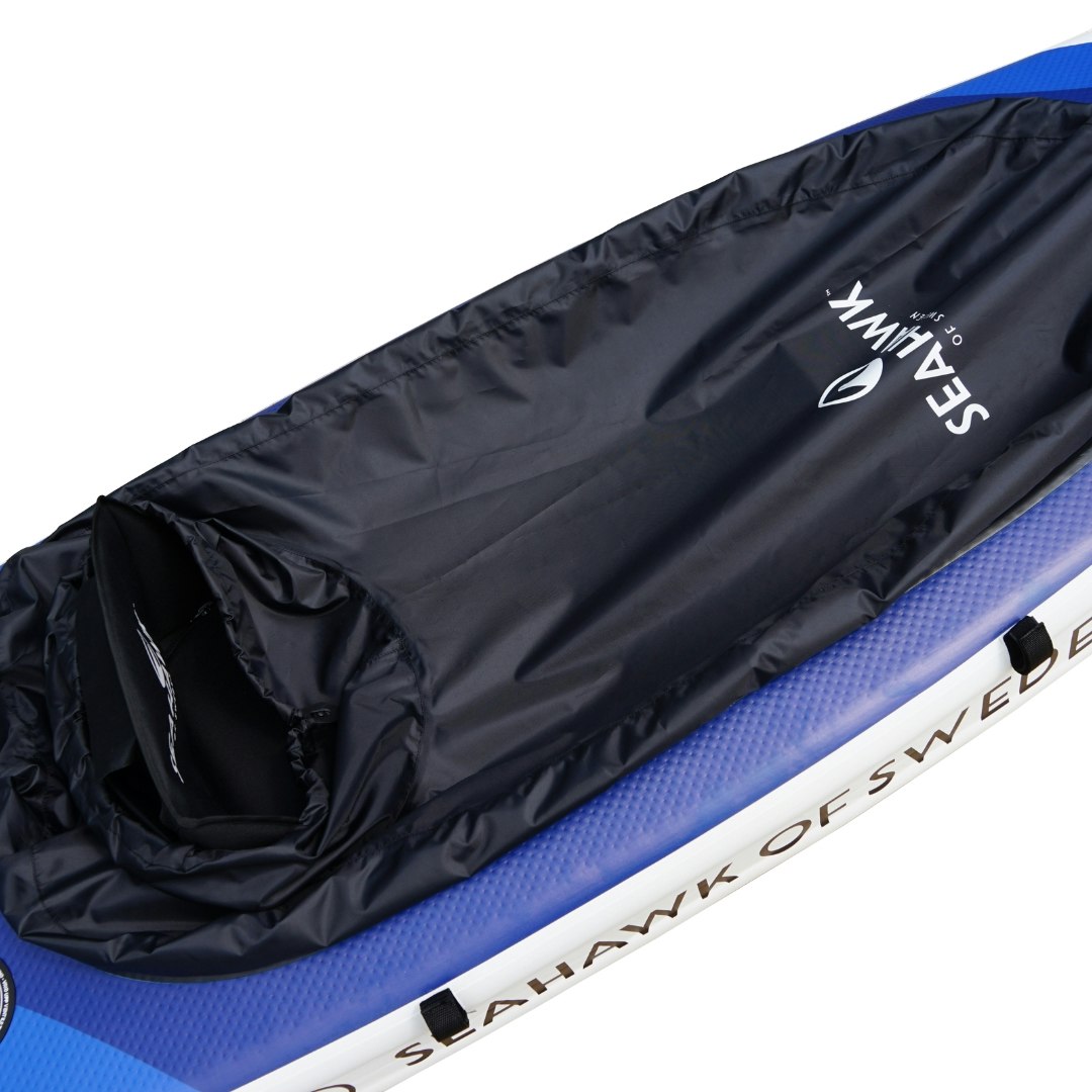 Seahawk Aero K1 - Uppblåsbar Kajak 1 person - Paket
