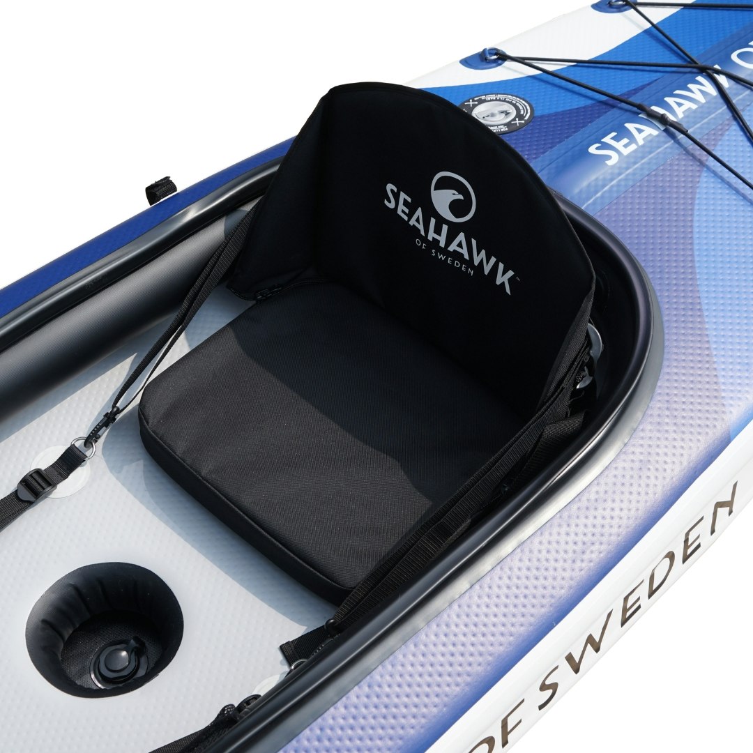 Seahawk Aero K1 - Uppblåsbar Kajak 1 person - Paket