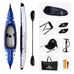 Seahawk Aero K1 - Uppblåsbar Kajak 1 person - Paket