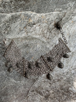 Nanis Silverarmband med markasiter