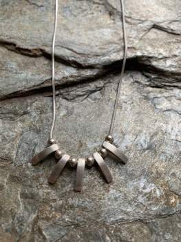 Silverhalsband