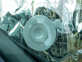 Premium termisk matte Blackline for bakluke MB Vito/Viano