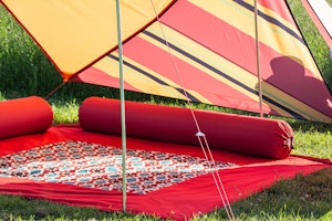 Bent Teppe "Zip-Carpet" Orient Rød