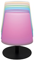 Taffellampe oppladbar multicolor