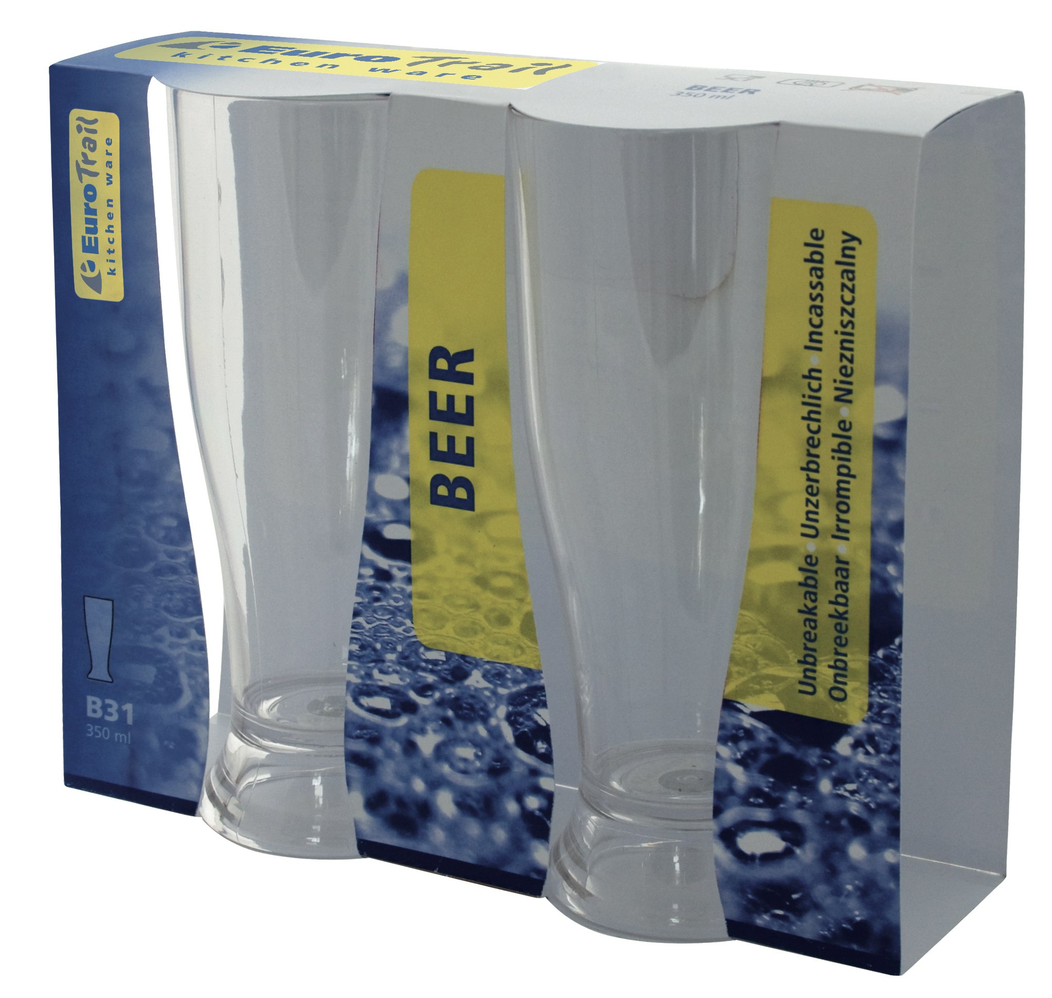 Ølglass 350ml, 2pk