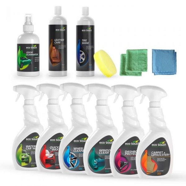 Vanlife rengjøringspakke 12 produkter innvendig/utvendig