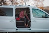 Visu campinginnredning for liten varebil eller kombibil