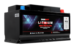 SKANBATT Lithium HEAT PRO 'Ultra' 12V 100AH - CAN Bus - 300A