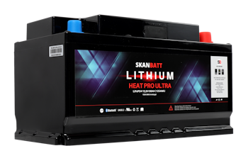 SKANBATT Lithium HEAT PRO 'Ultra' 12V 100AH - CAN Bus - 300A