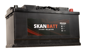 SKANBATT GEL Batteri 12V 84AH (353x175x190mm)