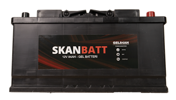 SKANBATT GEL Batteri 12V 84AH (353x175x190mm)