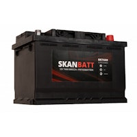 SKANBATT Fritidsbatteri 12V 74AH 680CCA (278x175x190/190mm)