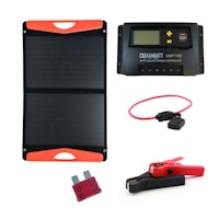 SKANBATT Solcellepakke 12V Camping/Vanlife Sammenleggbar 60W 10A MPPT