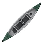 Tradisjonell Canadian Canoe - 16 fot "drop stitch" komplett pakkepris