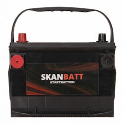 SKANBATT Startbatteri 12V 80AH 800CCA (260x179x180/207mm) +venstre