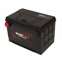 SKANBATT Startbatteri 12V 80AH 800CCA (260x179x180/180mm) +venstre