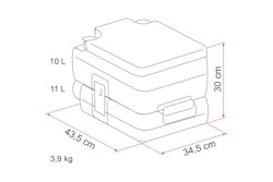 Biotoalett Vanlife 30 Fiamma
