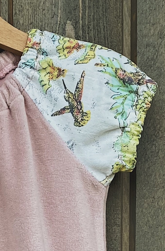 Klänning Den dansande kolibrin 2-3år
