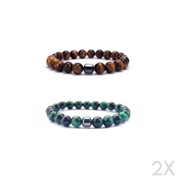 The Brown & Green Lavoro Bracelet Bundle